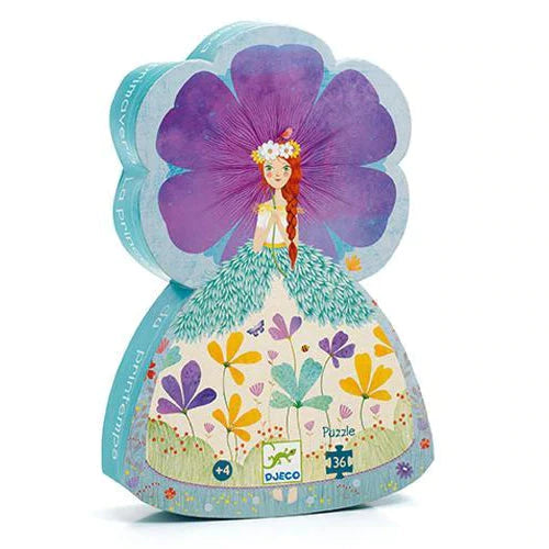 Silhouette Puzzle: The Princess of Spring, 36 piece