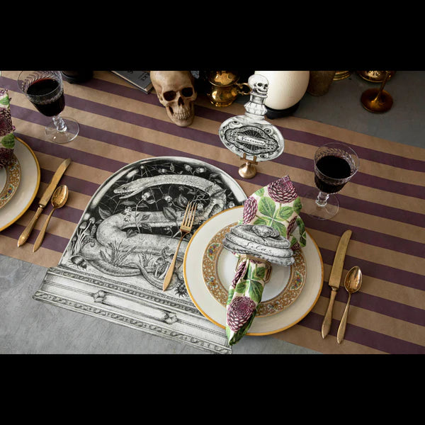 Die-Cut Snake Cloche Placemat